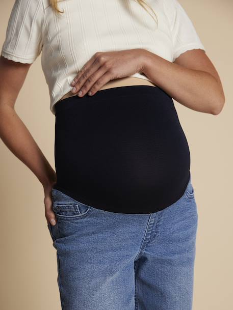 Jean de grossesse large bandeau seamless stone - vertbaudet enfant 