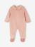 Set van 2 babyslaappakjes in fluweel / velours lichtroze - vertbaudet enfant 