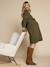 Robe grossesse en tricot vert - vertbaudet enfant 