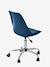 Chaise de bureau enfant à roulettes Bleu+bleu marine+rose - vertbaudet enfant 