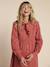 Robe de grossesse et allaitement en gaze de coton terracotta - vertbaudet enfant 