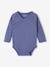 Set van 5 body's met opening voor pasgeborenen blauw - vertbaudet enfant 