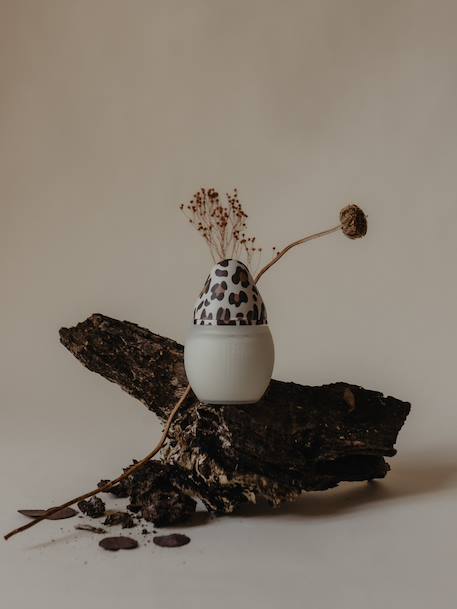 Biberon BibRond 330 ml marron imprimé - vertbaudet enfant 