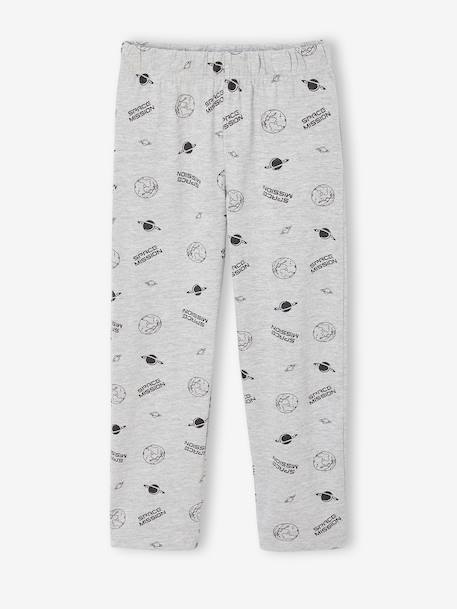 Tweekleurige pyjama voor jongens NASA® nachtblauw - vertbaudet enfant 