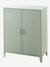 Armoire basse en métal, 2 portes vert - vertbaudet enfant 