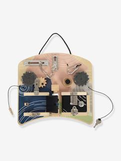 Jouet-Jeux de société-Jeux d'adresse et d'équilibre-Planche de motricité pour enfants FERMETURE & ROTATION small foot