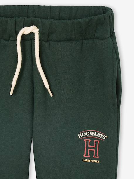 Ensemble sport garçon sweat + pantalon Harry Potter en molleton vert sapin - vertbaudet enfant 