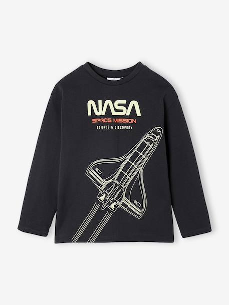Tweekleurige pyjama voor jongens NASA® nachtblauw - vertbaudet enfant 