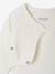 Babypakje 4-delige set in effen tricot vestje + broek + sloffen + body ecru - vertbaudet enfant 