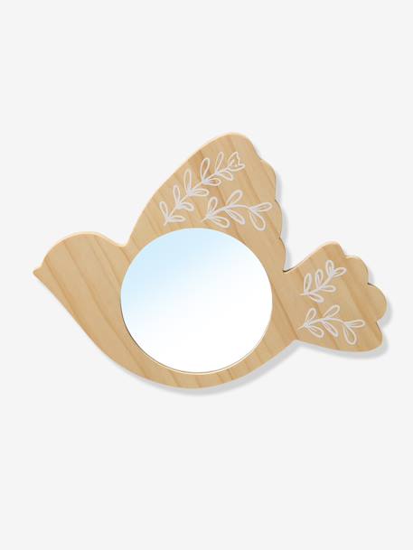 Miroir en bois oiseau bois - vertbaudet enfant 