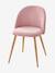 Chaise enfant en tissu chiné rose+vert - vertbaudet enfant 