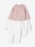 Ensemble bébé fille pyjama body gilet coffret cadeau naissance rose - vertbaudet enfant 