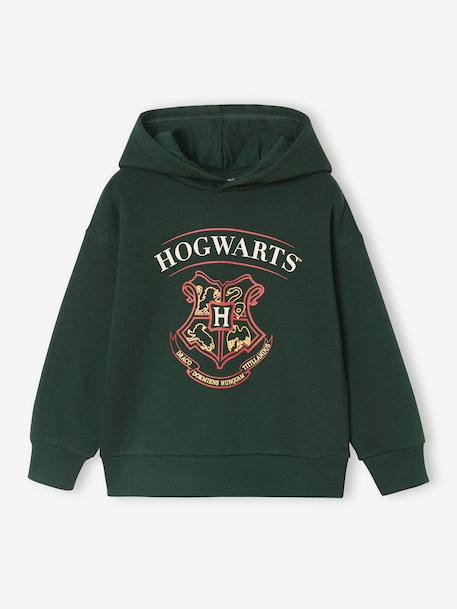 Ensemble sport garçon sweat + pantalon Harry Potter en molleton vert sapin - vertbaudet enfant 