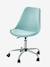 Chaise de bureau enfant à roulettes Bleu+bleu marine+rose - vertbaudet enfant 