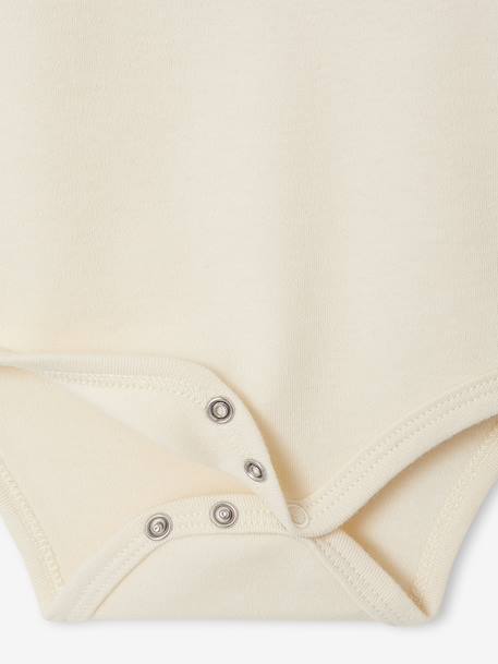 Lot 2 Bodies Winnie Manches Longues Naissance Garçon cappuccino - vertbaudet enfant 