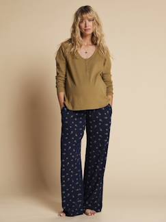 Vêtements de grossesse-Pyjama, homewear-Ensemble 2 pièces homewear grossesse et allaitement