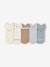 Lot 5 Bottoms naissance en bouclette beige - vertbaudet enfant 