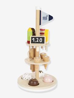 Speelgoed-Imitatiespelletjes-Keuken en etenswaren-Essentiële houten benodigdheden / toebehoren 