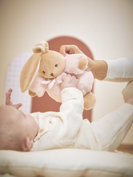 Patapouf doudou 17cm bleu+rose - vertbaudet enfant 
