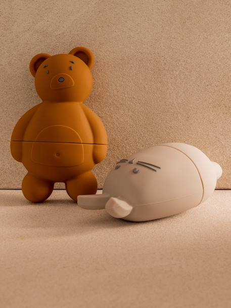 Lot de 2 animaux de bain Duncan blanc - vertbaudet enfant 
