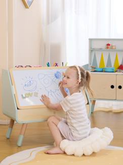 -Tableau bibliothèque 2 en 1 enfant