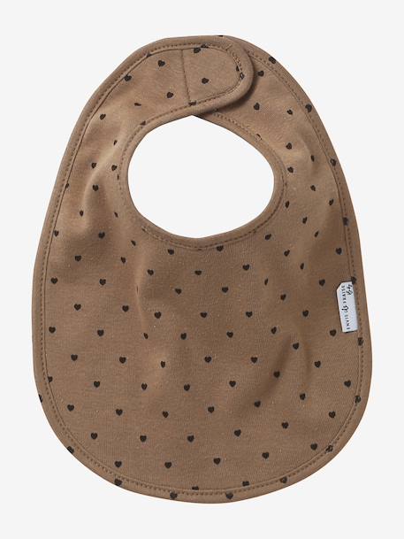 Semainier de bavoirs Léopard personnalisable beige - vertbaudet enfant 