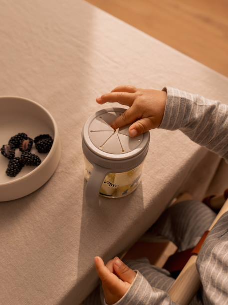 Enyo tasse à goûter en tritan blanc+rose - vertbaudet enfant 