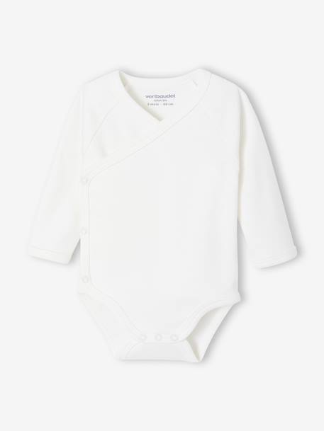 Set van 5 body's met opening voor pasgeborenen blauw - vertbaudet enfant 