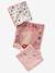 Lot de 3 langes en gaze de coton LAPIN ENCHANTÉ lot rose - vertbaudet enfant 
