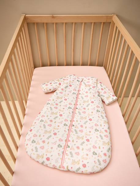 Gigoteuse hiver manches longues amovibles LAPIN ENCHANTÉ blanc imprimé - vertbaudet enfant 