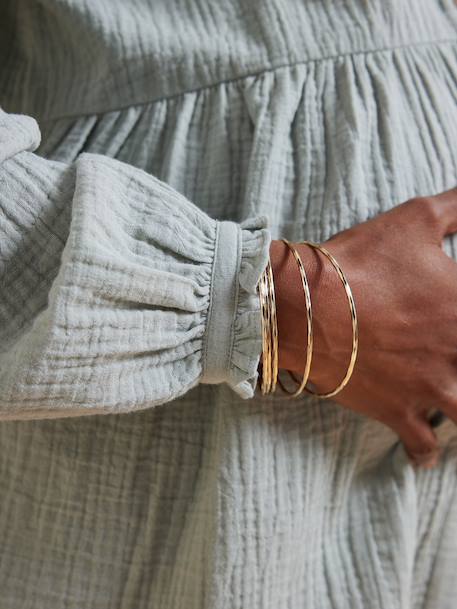 Blouse grossesse et allaitement en gaze coton biologique* vert sauge - vertbaudet enfant 