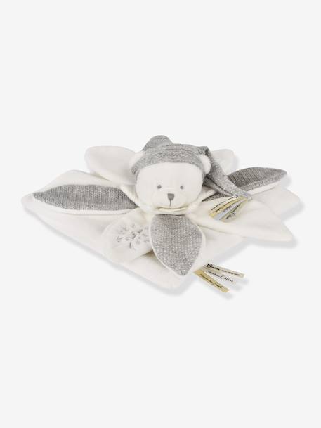 Doudou 25 ans - OURS ARGENT - Pantin attache-sucette argent - vertbaudet enfant 