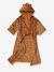 Plaid met mouwen en capuchon Luipaard beige, bedrukt - vertbaudet enfant 