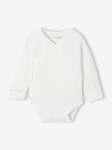 Lot de 5 bodies naissance évolutifs à pois rose - vertbaudet enfant 