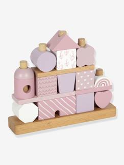 -Maison empilable rose pour bébé small foot