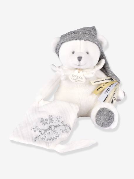 DOUDOU & COMPAGNIE 25 jaar - OURS ARGENT - Pantin fopspeenhouder zilver - vertbaudet enfant 