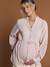 Blouse en gaze de coton grossesse et allaitement blush - vertbaudet enfant 