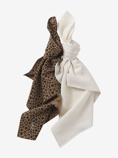 Set van 2 ENVIE DE FRAISE baby luiers, personaliseerbaar beige - vertbaudet enfant 