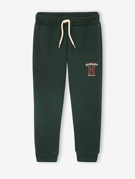 Ensemble sport garçon sweat + pantalon Harry Potter en molleton vert sapin - vertbaudet enfant 