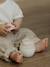 Biberon BibRond 150 ml ELHEE blanc imprimé+rose imprimé - vertbaudet enfant 
