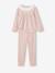Ensemble Pyjama Fille Cape Sequins rose poudré - vertbaudet enfant 