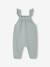 Salopette en molleton bébé vert sauge - vertbaudet enfant 