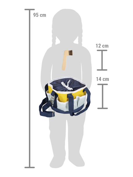 Essentiële houten benodigdheden / toebehoren meerkleurig - vertbaudet enfant 