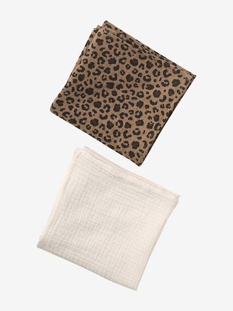 Lot 2 langes bébé personnalisable beige - vertbaudet enfant 