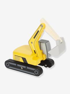 Jouet-Jeux d'imagination-Pelleteuse avec cabine small foot