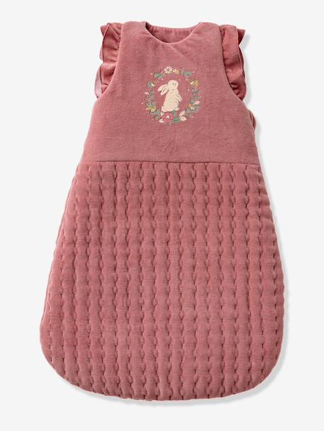 Gigoteuse hiver manches longues amovibles LAPIN ENCHANTÉ vieux rose - vertbaudet enfant 