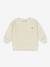 Sweat rayé en éponge ITTY beige - vertbaudet enfant 