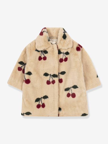 Manteau Fuzzie écru - vertbaudet enfant 