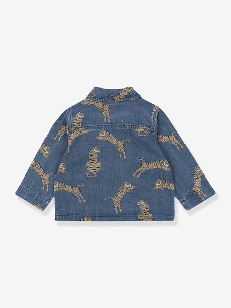 Veste en jean motifs tigres Magot bleu jean - vertbaudet enfant 