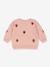 Sweat-shirt Lou motifs en sequins rose - vertbaudet enfant 